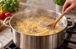 Erros comuns ao cozinhar macarrão prejudicam textura e sabor do prato