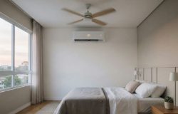 Estratégia de Singapura: como resfriar o quarto com ar-condicionado e ventilador para economizar energia