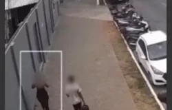 Homem que agredia mulher