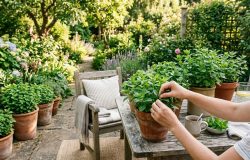 Hortelã-pimenta: a solução natural e aromática para afastar vespas do seu quintal no verão