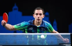 Hugo Calderano conquista o WTT Star Contender em São José dos Campos e celebra título em casa