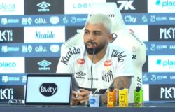 Santos não poderá contar com Gabigol (Foto: Santos TV)
