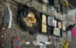 tráfico de drogas no município de Tabatinga. Durante a ação, um procurado pela J