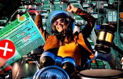CNH / Motociclistas (Foto Reprodução/Montagem/TV Foco/Internet/Canva)