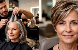 Segredo dos cabeleireiros: Técnica infalível disfarça os fios grisalhos e rejuvenesce com elegância
