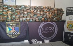 tada e armazenada em colchões em um imóvel localizado no Parque Gramado. Durante