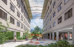 te, saneamento, adaptação climática e inclusão social. Os projetos priorizam ter