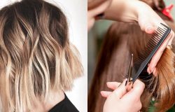 Corte em camadas valoriza o rosto e ainda permite estilizar o cabelo sem reduzir seu comprimento (Foto Reprodução/Montagem/Lennita/TV Foco/Canva/Pinterest)