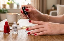 reforçar a estrutura da unha e proteger o esmalte logo após a finalização da man
