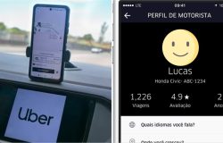 Aviso Prévio: A nota mínima para motoristas continuarem dirigindo na Uber