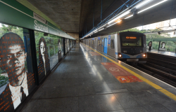 A atividade, realizada em parceria com os institutos Mauá e de Engenharia, busca tirar dúvidas e auxiliar estudantes do ensino médio e usuários do transporte metropolitano em quest