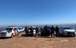tes com salto em altura As forças de Segurança de São Paulo iniciaram neste sába