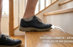 Pequenos hábitos de movimento em casa promovem um envelhecimento ativo e com mais equilíbrio. – Imagem gerada por IA
