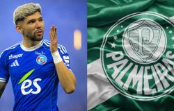 Palmeiras arma contratação de Enciso - Montagem/Instagram