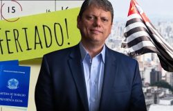 Tarcísio de Freitas / Feriado – Montagem: TVFOCO