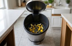 O poder do ácido cítrico combate os microrganismos da decomposição e afasta os insetos indesejados da cozinha. – Imagem gerada por IA