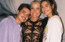 Xuxa ao lado do genro, João Lucas, e de Sasha Meneghel, sua filha (Foto: Reprodução/ Instagram)