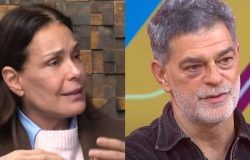Personagens de Eduardo Moscovis e Carolina Ferraz em Puro Amor (Foto: Reprodução / Globo