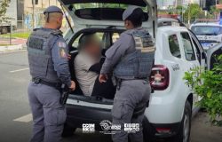 dívida de pensão alimentícia foi localizado durante patrulhamento após alerta em