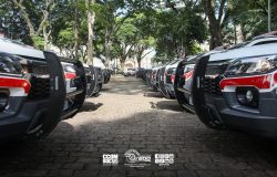 radar permitiu que policiais militares localizassem o criminoso. A Polícia Milit
