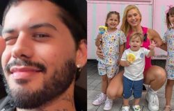Zé Felipe explica semblante triste e fala sobre viagem dos filhos com Virginia Fonseca: "Calma…"