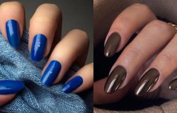 Unhas marrom e azul? Veja 5 combinações com essas cores que são tendência
