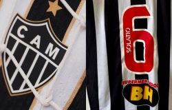 Atlético-MG define novo camisa 6 (Reprodução: Montagem TV Foco)