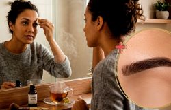 Efeito micropigmentação: 3 chás naturais que preenchem e engrossam as sobrancelhas