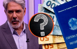 Salário de William Bonner no Globo Repórter expõe abismo em comparação ao piso nacional