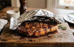 O segredo dos chefs para um bife suculento não está no tempero, mas no descanso