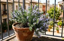 Alecrim no jardim: por que evitar o plantio próximo à hortelã