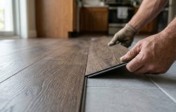 Reforma de cozinha sem obra: o piso vinílico se consolida como a tendência para 2026