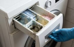 Limpeza do dispenser da máquina de lavar: o detalhe crucial contra mau cheiro e manchas