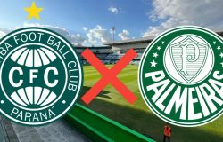 Palmeiras enfrenta Coritiba com sete baixas confirmadas no elenco