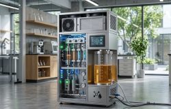 Tecnologia inovadora: máquina compacta produz gasolina sintética de ar e água