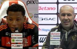 Jardim revela o que acontece com Gonzalo Plata no departamento médico do Flamengo.