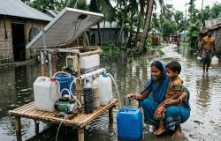 Jovem de Bangladesh transforma lixo eletrônico em purificador de água solar para comunidades
