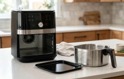 Limpeza da air fryer: o hábito essencial que evita danos e garante segurança