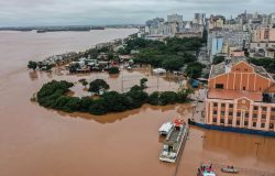 Nível do Guaíba sobe e Porto Alegre entra em alerta para risco de inundação