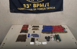 Operação da Força Tática resulta na apreensão de armas e munições em Bebedouro