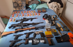 PM apreende arsenal com sete armas e centenas de munições no Centro de São Paulo