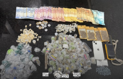 Polícia prende suspeito com centenas de porções de entorpecentes na capital