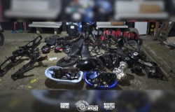 Policiais encontram peças de motos furtadas e munições em Hortolândia