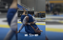 Policial reformado paulista fatura ouro e prata em torneio catarinense de jiu-jítsu