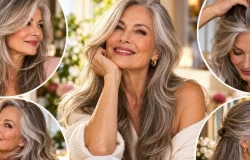 Quatro dicas de visagismo ajudam mulheres com mais de 60 anos a manterem o cabelo longo com elegância