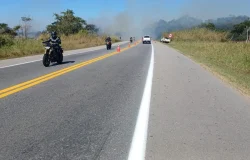 Queimadas nas rodovias exigem atenção redobrada dos motoristas durante estiagem
