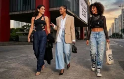 Retorno do jeans baggy: saiba como criar looks modernos e versáteis