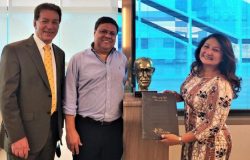 Presidente/CEO Valdir Ventura, Pastor Adauto Silva e Vereadora Rute Costa