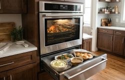 Saiba se a gaveta do forno serve para armazenar objetos ou manter alimentos aquecidos
