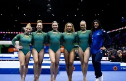 Seleção brasileira conquista a quinta colocação na final por equipes do Mundial de Ginástica